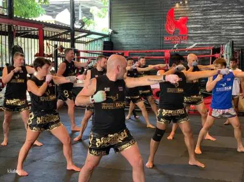 Muay Thai Class at Krudam Muay Thai School Sukhumvit36 | Bangkok