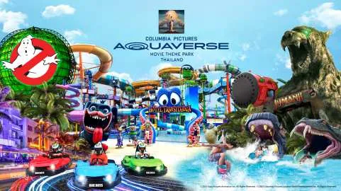 Pattaya Columbia Pictures Aquaverse Water Park Ticket | Thailand