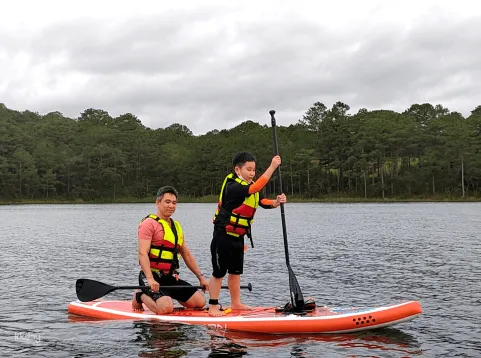 [5% OFF] Tuyen Lam Lake Stand Up Paddleboarding (SUP) Half-Day Tour in Da Lat | Vietnam