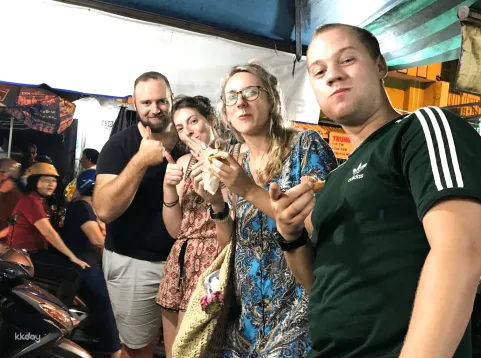 Half Day Tour | Iconic Saigon By Night Foodie Tour On Motorbike