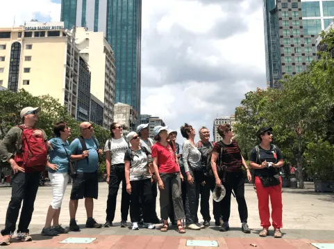 Half Day Tour | Iconic Saigon Chill Spots Tour By Motorbike