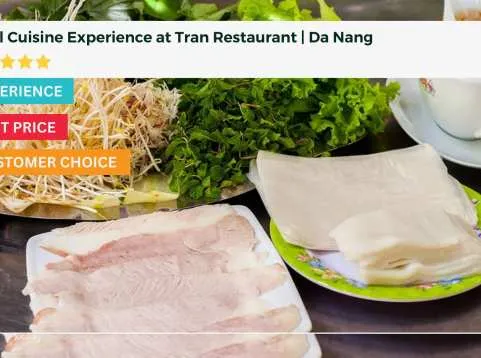 Local Cuisine Experience at Tran Restaurant | Da Nang