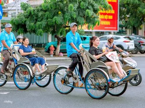 Night Tour | Nha Trang Local Food Tour On Cyclo with Spa Experience: Banh Can, Avocado Ice Cream or Traditional Buffet Dinner (Free & Easy or Private Tour Option) | Vietnam