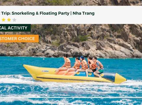 Nemo Trip Nha Trang Island Hopping Tour: Boat Trip, Snorkeling & Floating Party | Vietnam