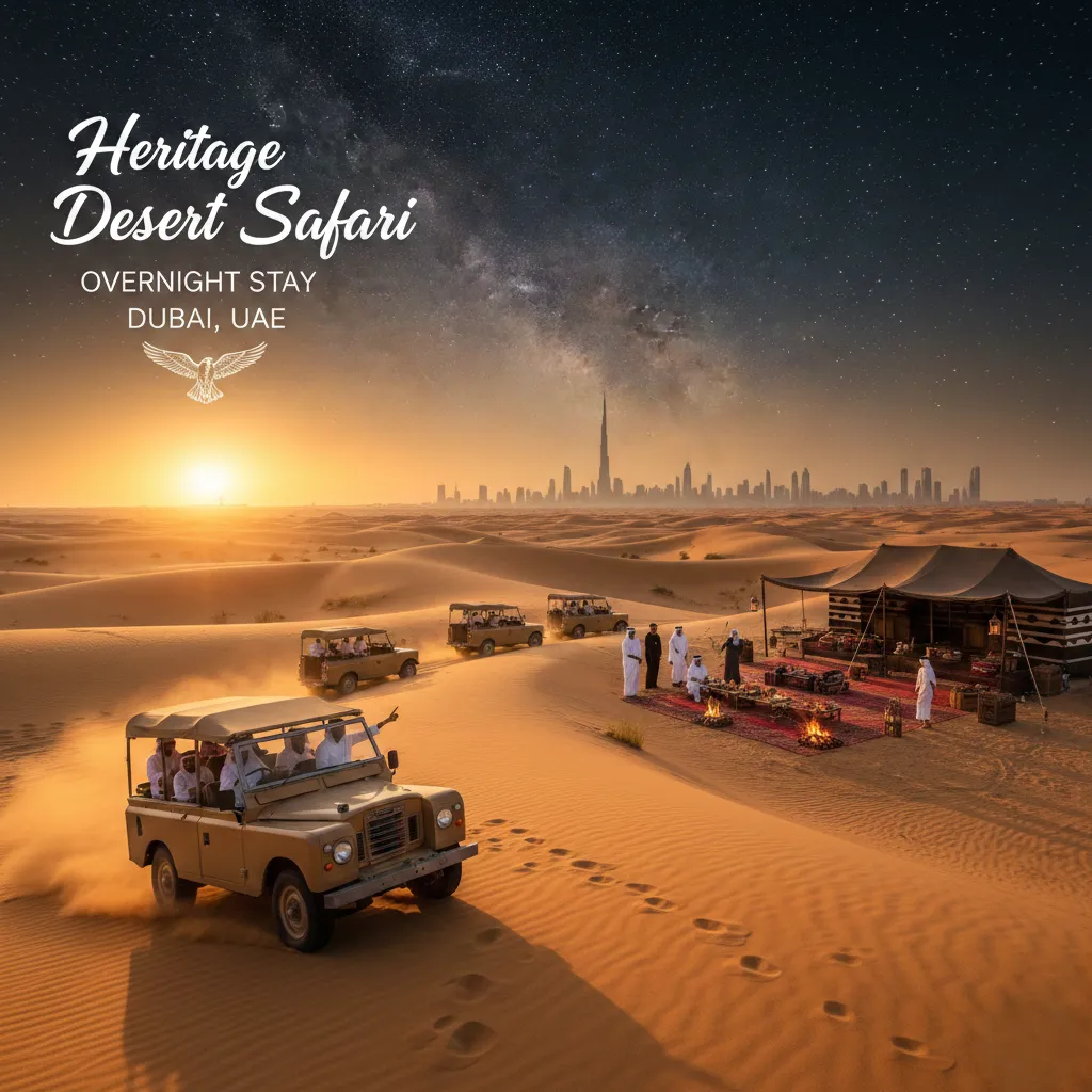 Heritage Desert Safari with Overnight Stay
