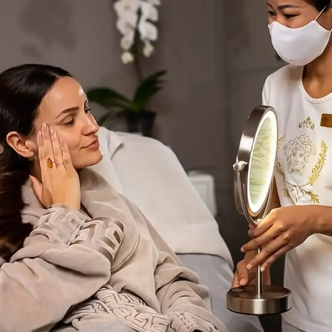 Versace Glow Luxurious Facial Treatments