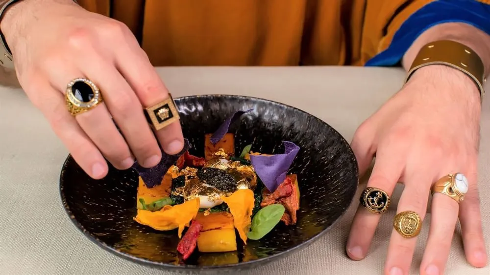 The Ultimate Gold Menu Dining Experience at Versace